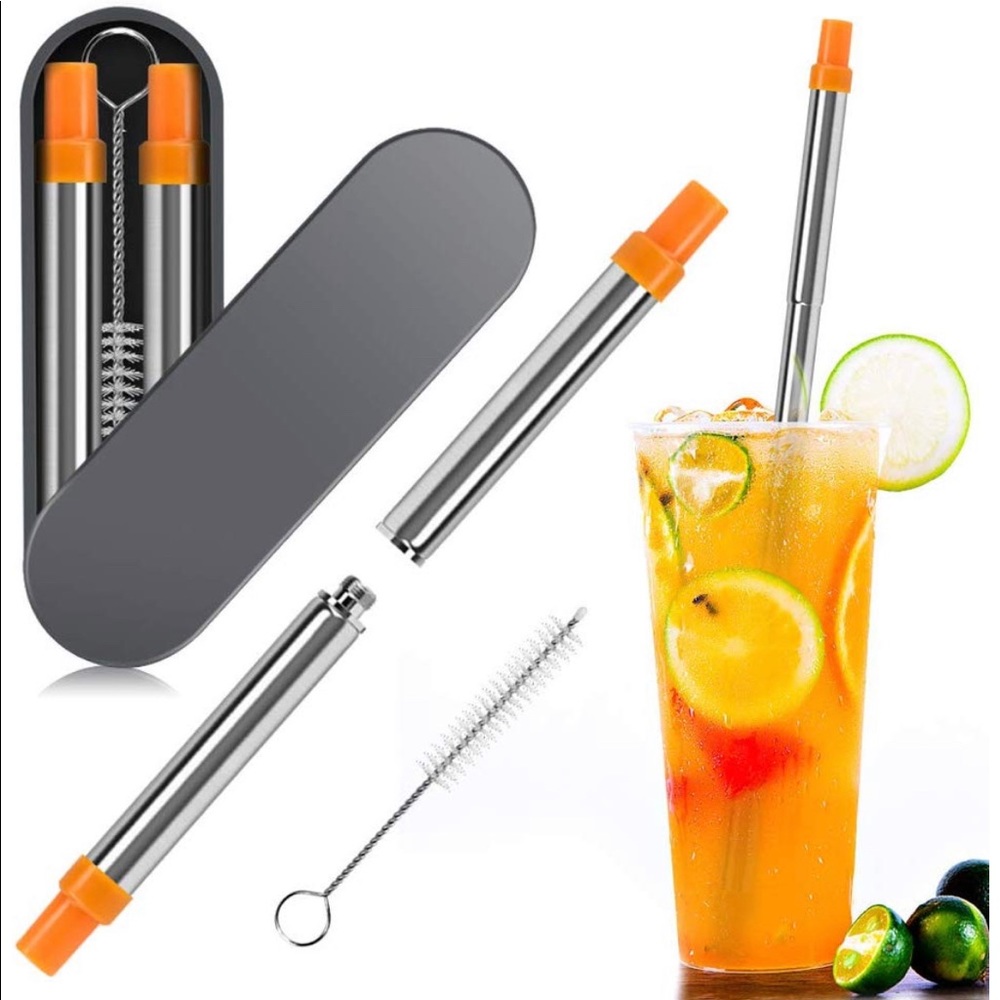 🥤NEW! Collapsable Reusable Straw!🥤